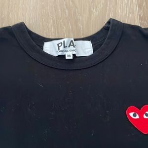 Men’s Comme des Garçon black T-shirt size M